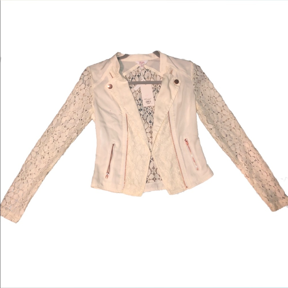 white Lace Jacket - Picture 5 of 6